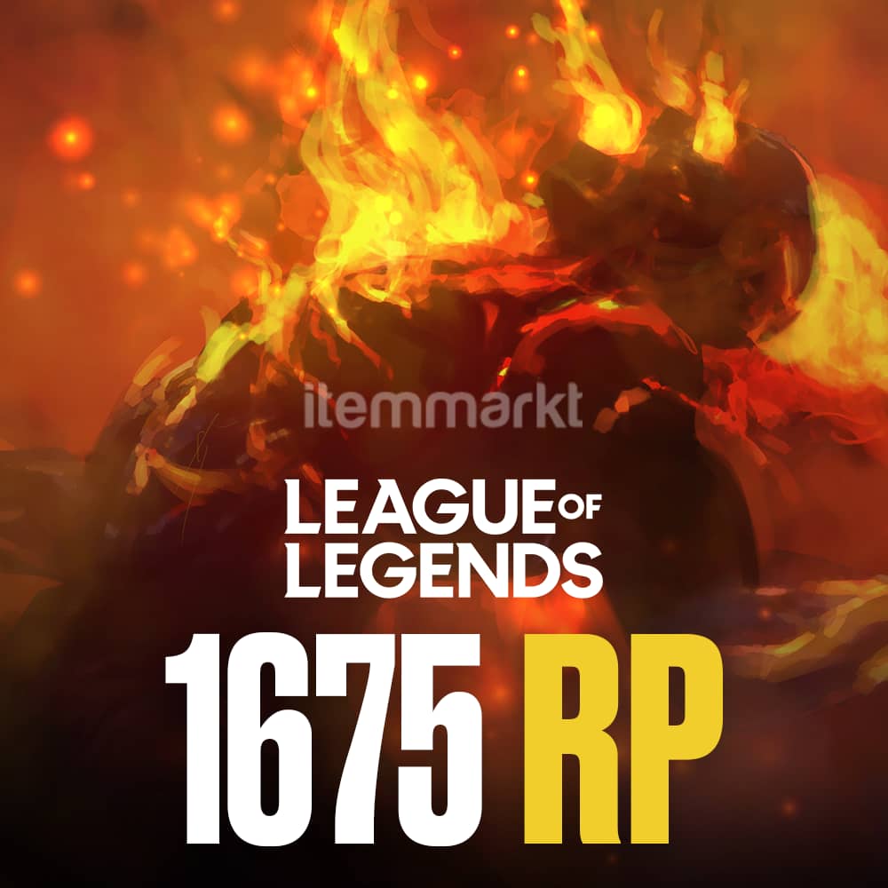 League Of Legends 1675 RP